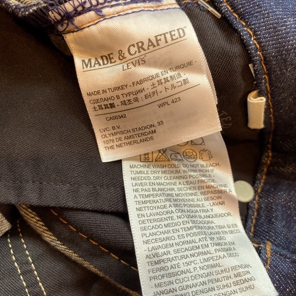 Levi's Made & Crafted “Flute” Straight Leg Jeans - Picture 7 of 9